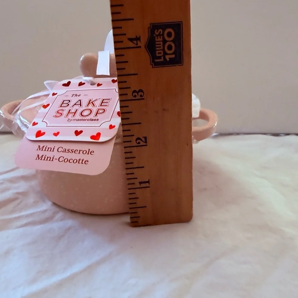 Mini Casserole with Heart Lid mini cocotte